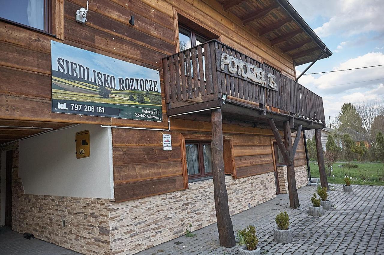Adamow  Siedlisko Roztocze Potoczek酒店 外观 照片